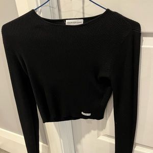 Black long sleeve Calvin Klein